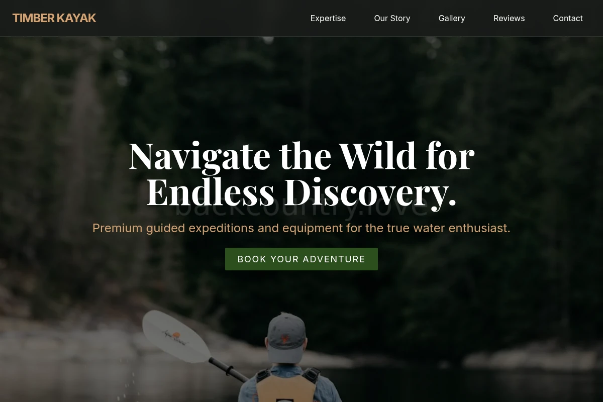 Timber Kayak